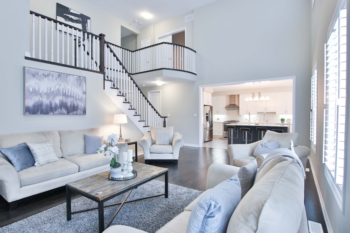 LVP living room flooring